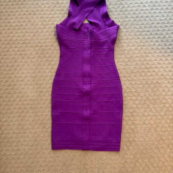 BQueen Purple Band Dress - Size Small - Picture 7 of 8